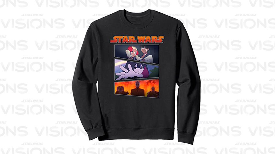 Star Wars Visions Panel Character Logo Sweatshirt