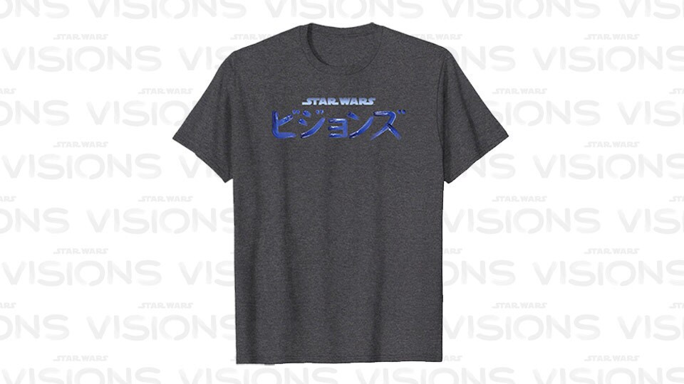 Star Wars Visions Kanji Combined Logo T-Shirt
