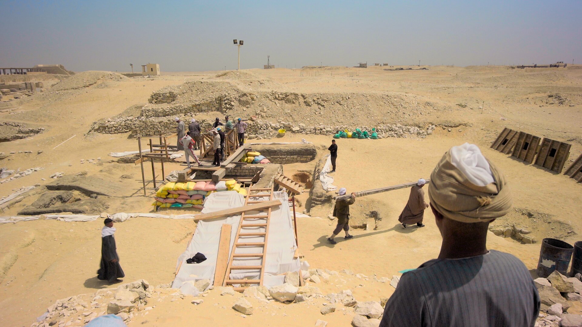 National Geographic unveils historic find with excavation of ancient Egypt's first fully intact funeral home