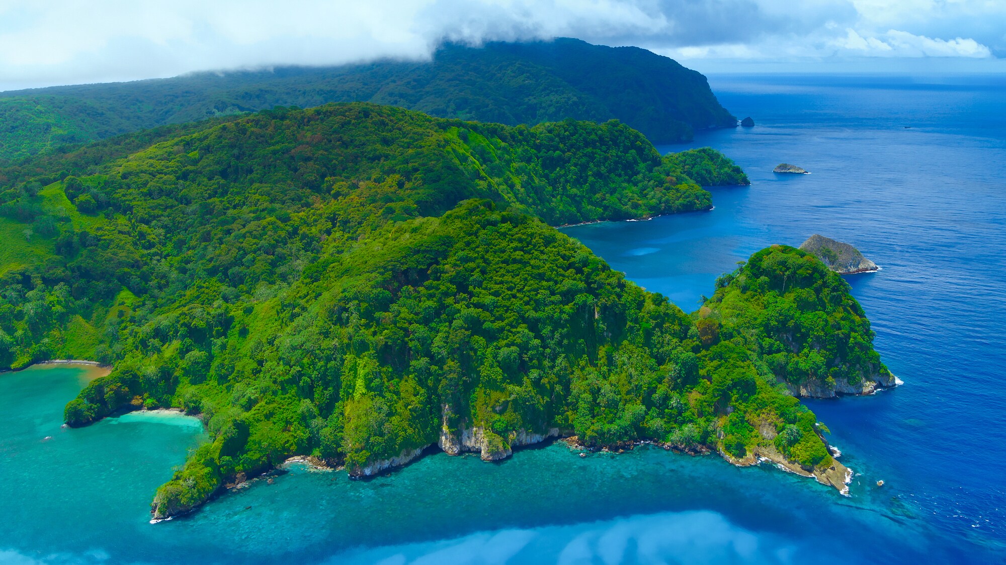 Cocos Island. (Credit: National Geographic/Bertie Gregory for Disney+)