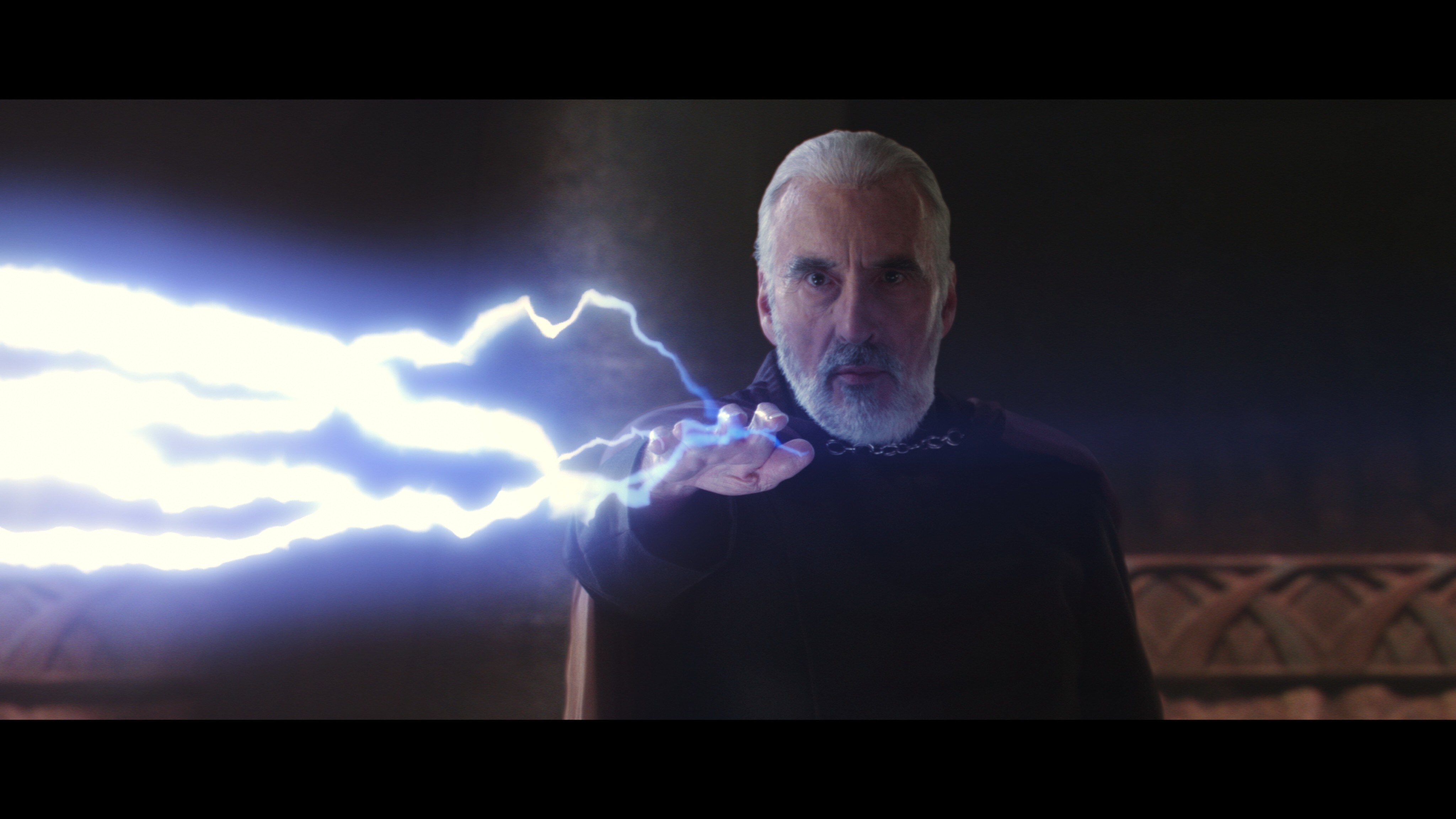 Count Dooku during his climactic battle with Yoda