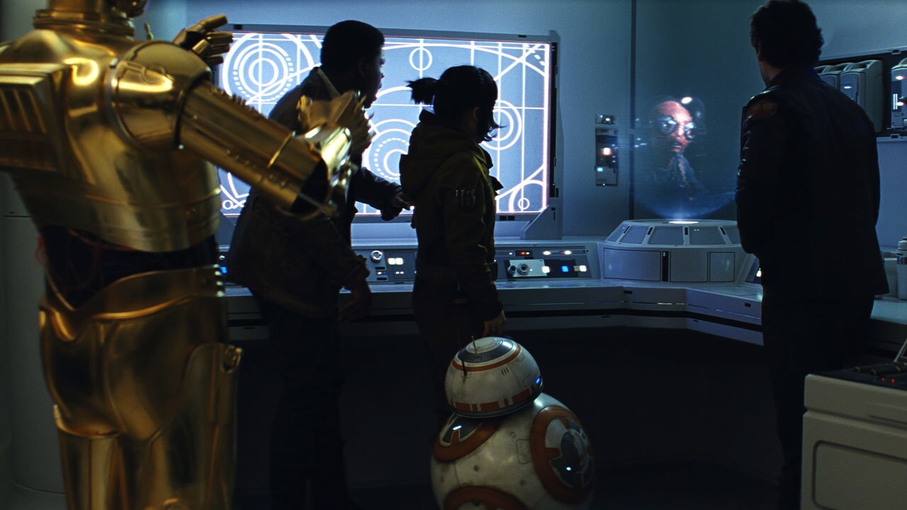 After Leia was badly injured in a First Order strike on her flagship, C-3PO tended her during a s...