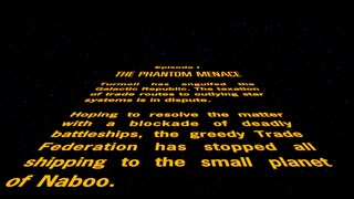 Star Wars: Episode I The Phantom Menace Opening Crawl | StarWars.com
