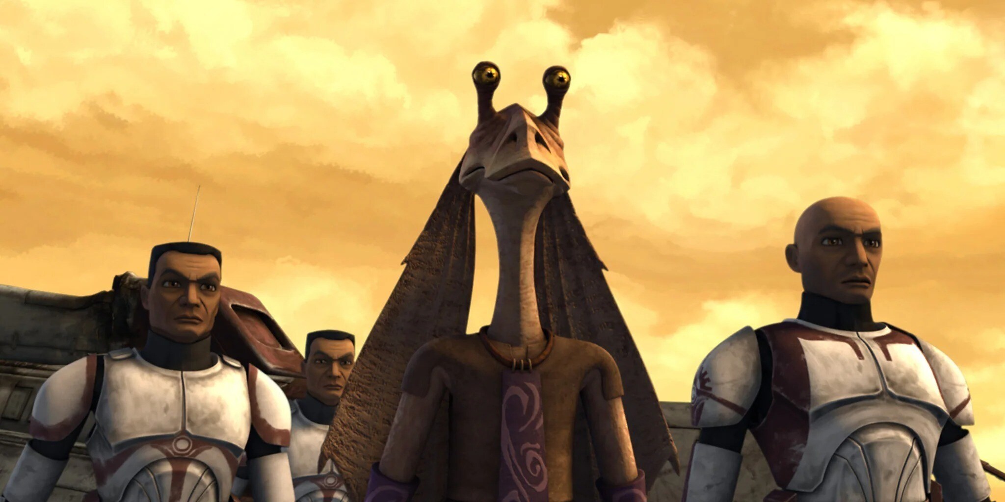 Jar Jar Binks in The Clone Wars