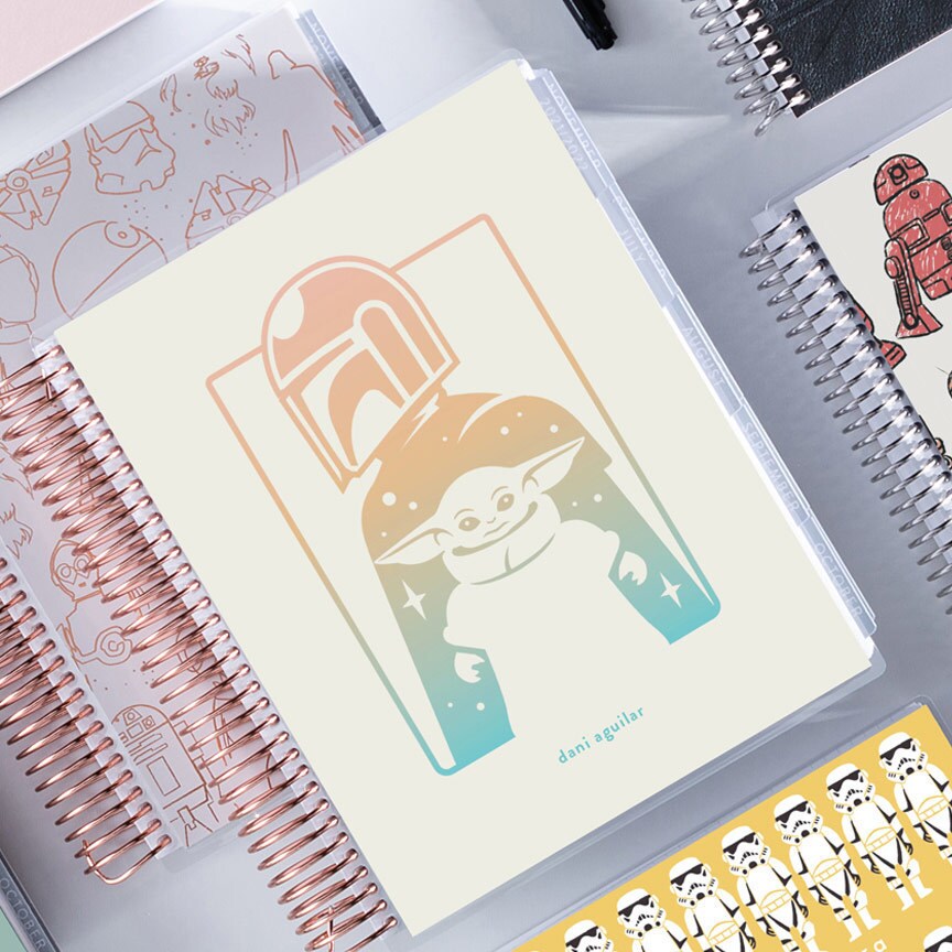 Star Wars Droids Kids Handwriting and Story Journal by Erin Condren