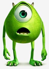 Mike Wazowski from Monsters, Inc.