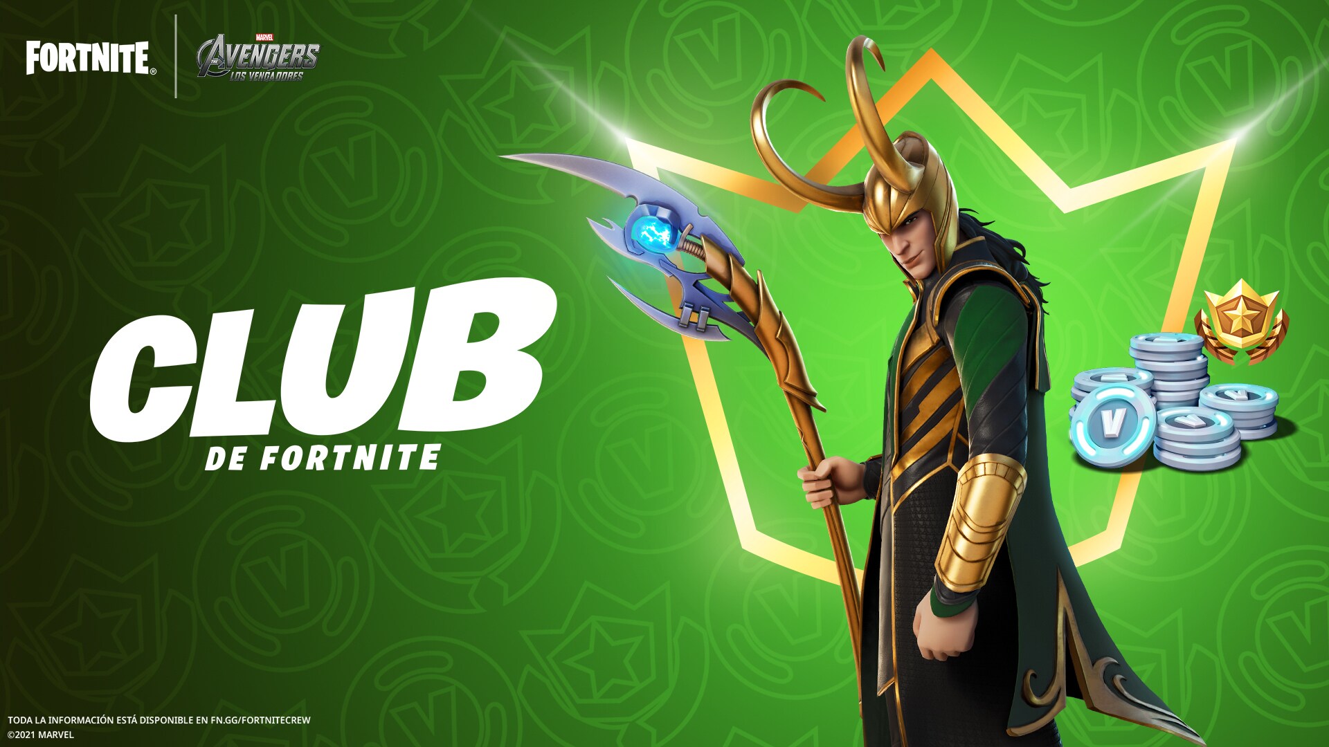 Loki aterriza en el Club de Fortnite