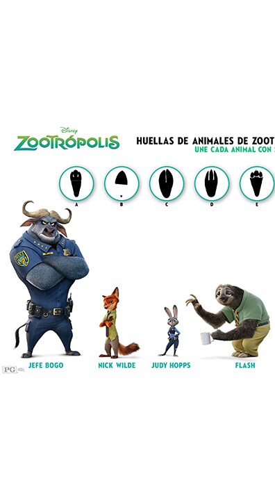 personajes de zootrópolis