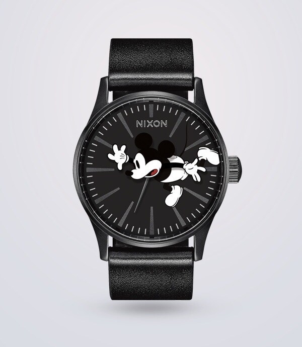 Reloj Sentry Leather Mickey Mouse, Nixon