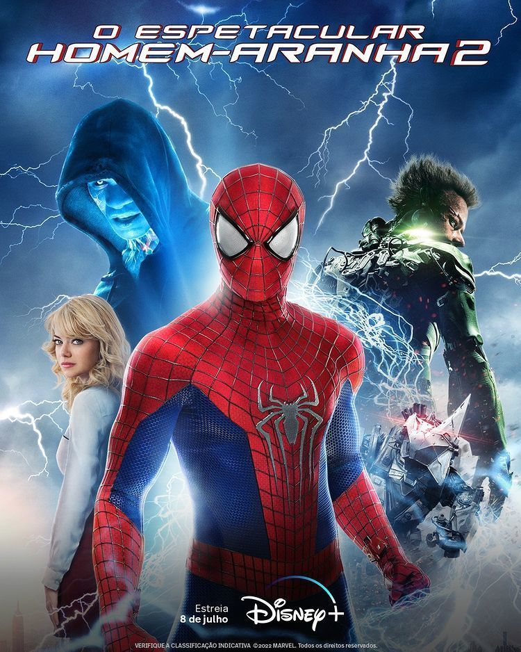 A que horas estreiam os filmes do Homem-Aranha disponíveis no Disney+