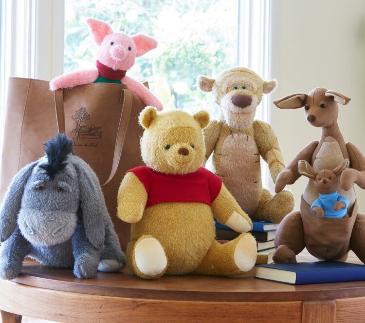 winnie the pooh characters stuffed animals