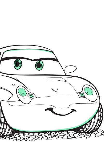 Download Cars | Lightning McQueen Colouring Page | Disney Create ZA