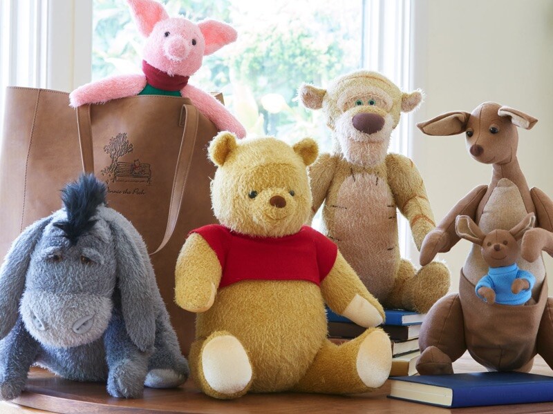 winnie the pooh and friends teddies