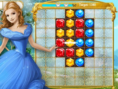 Cinderella: Free Fall - Lite | Disney Games Middle East En