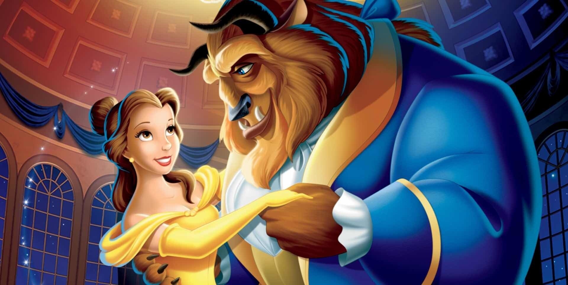 A still image from Beauty and the Beast