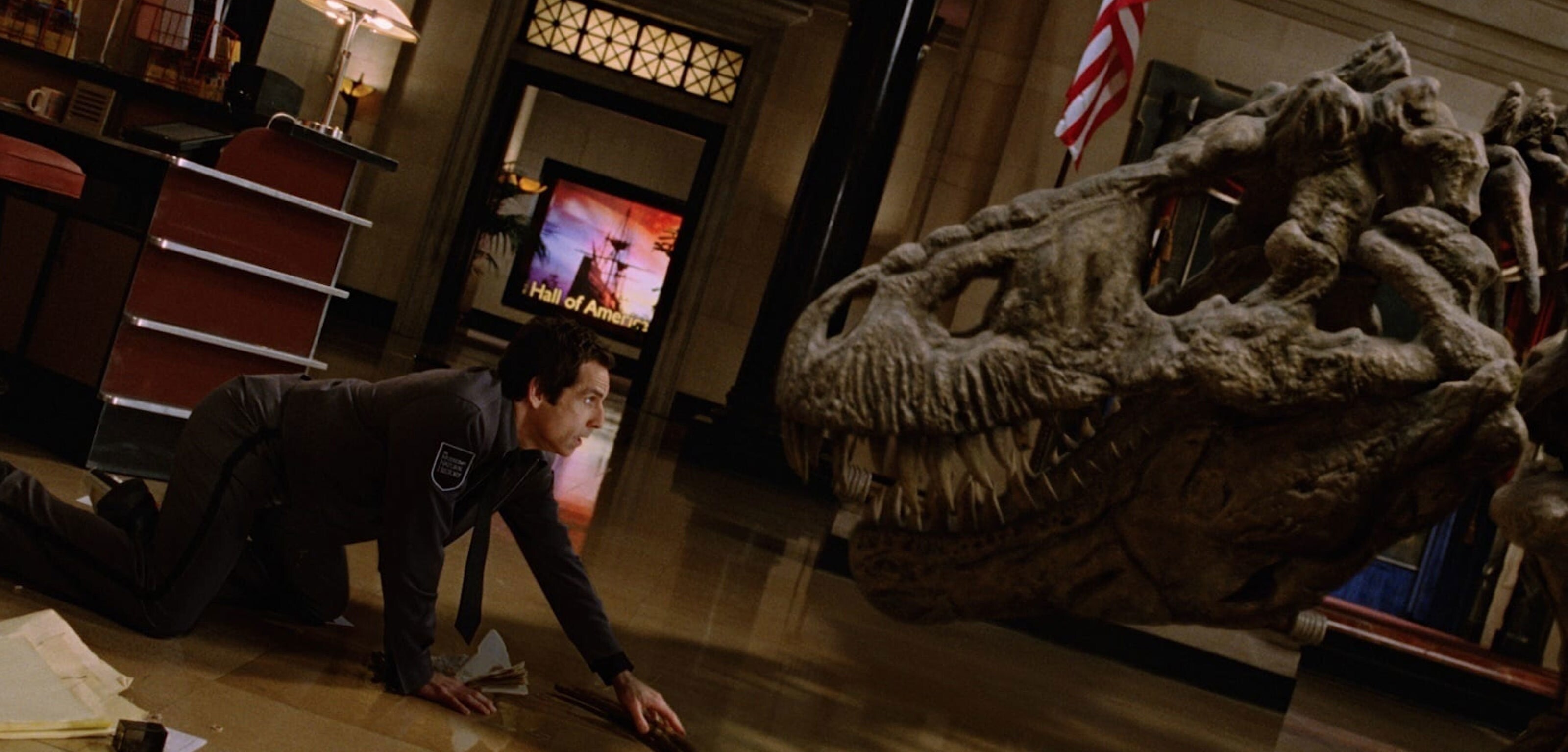 A still image from Night at the museum