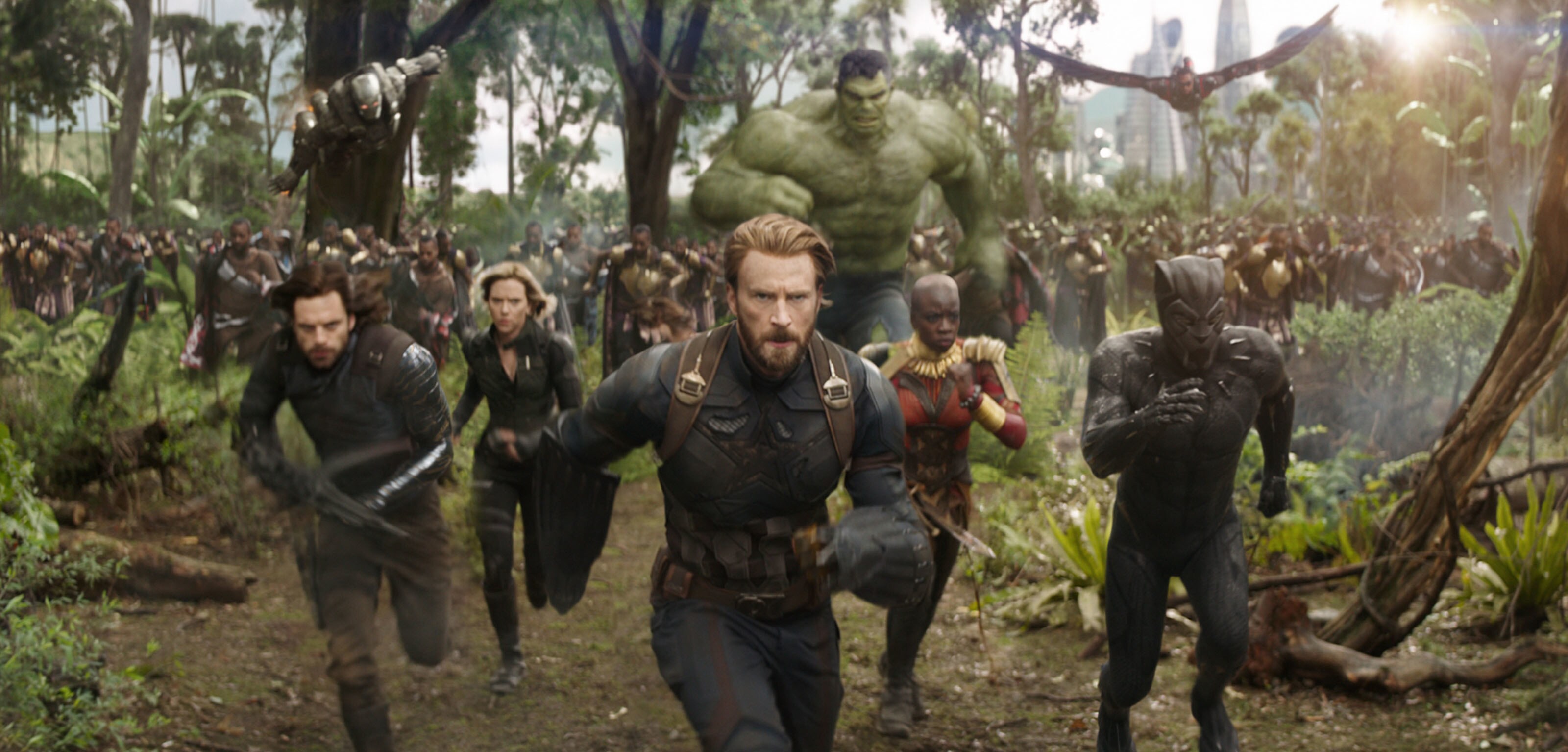 Un poster del film Avengers Infinity War