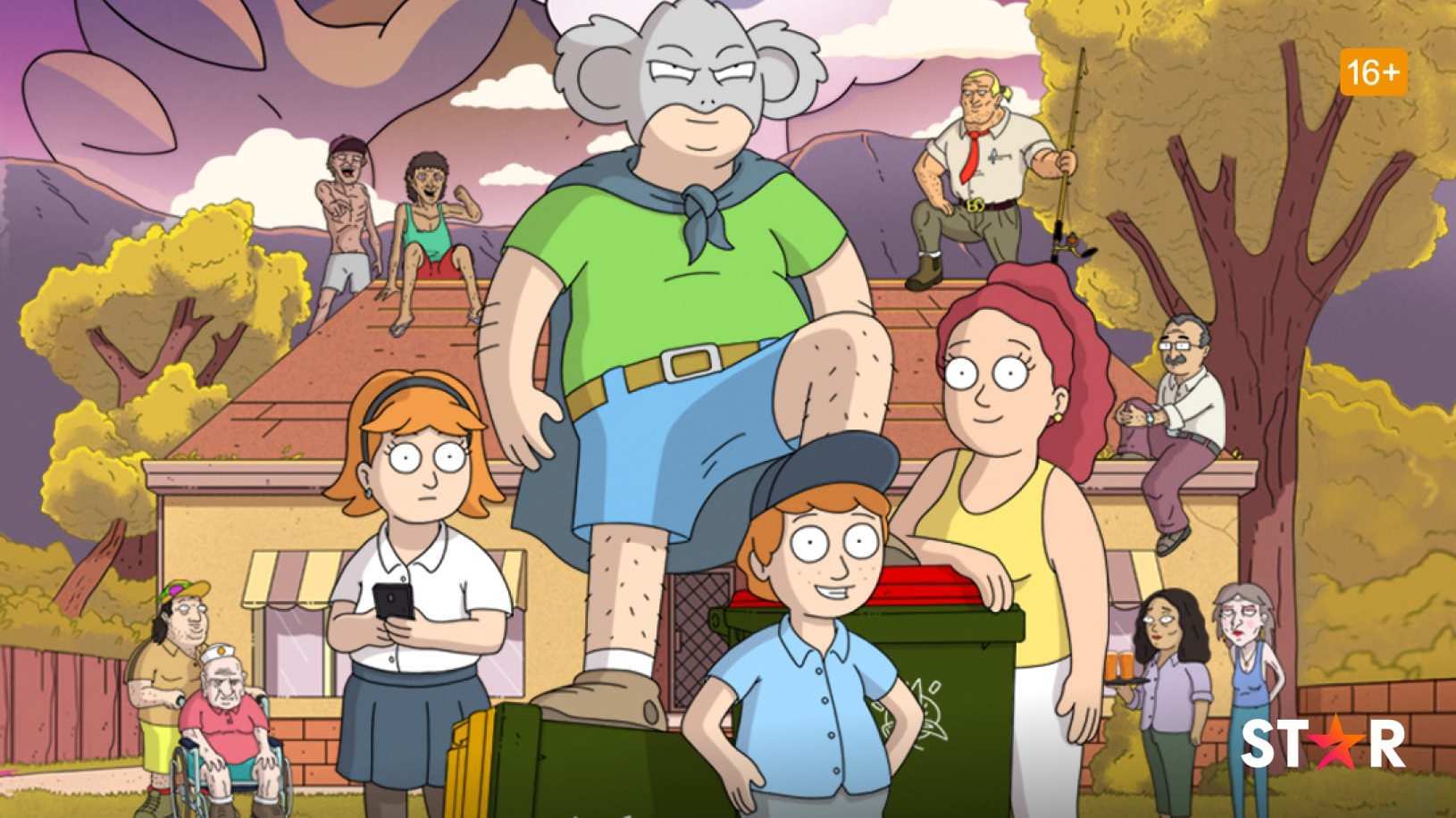 Saiba mais sobre 'Koala Man', a nova e ácida série de animação que chega ao Star+