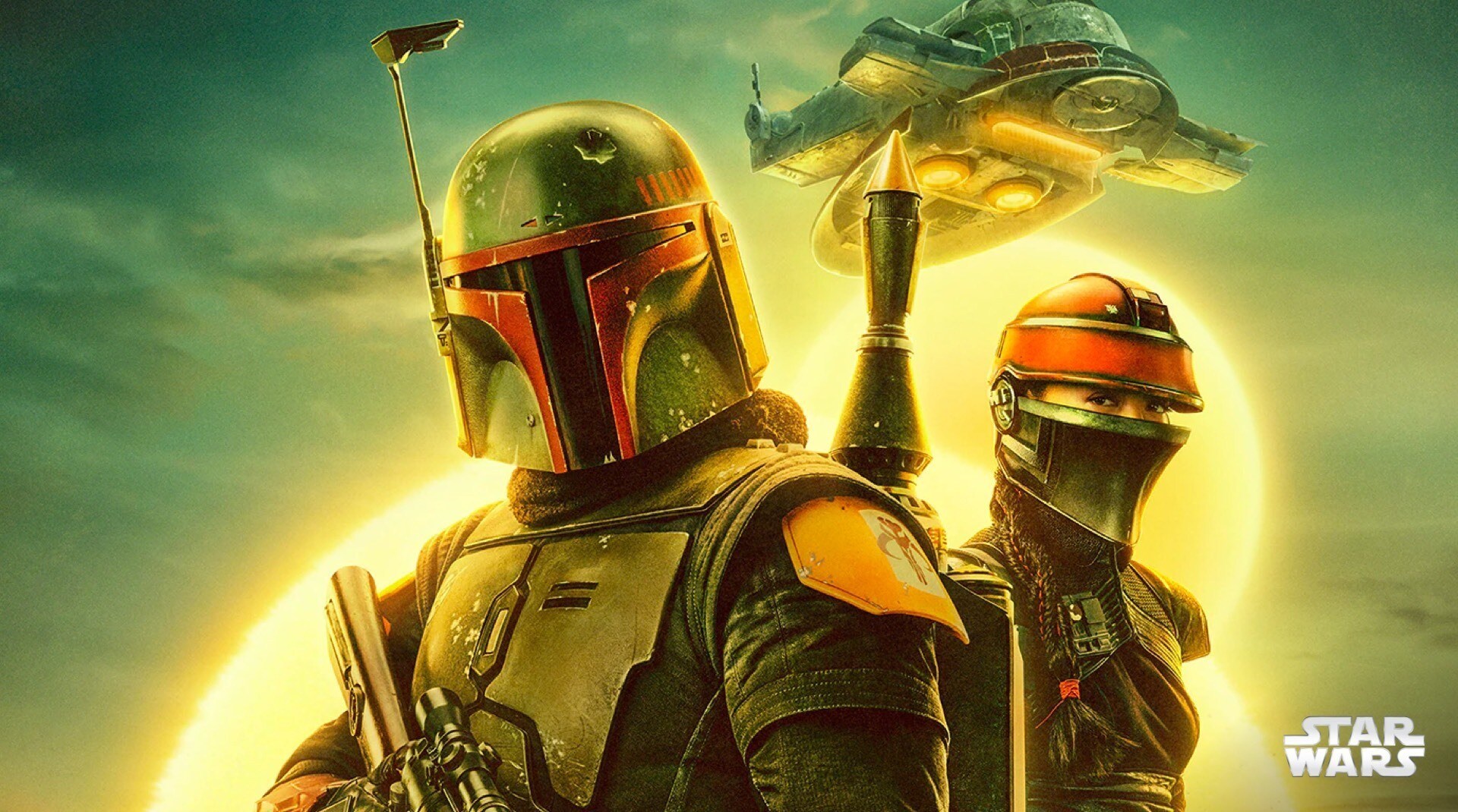 A still image from The Book of Boba Fett