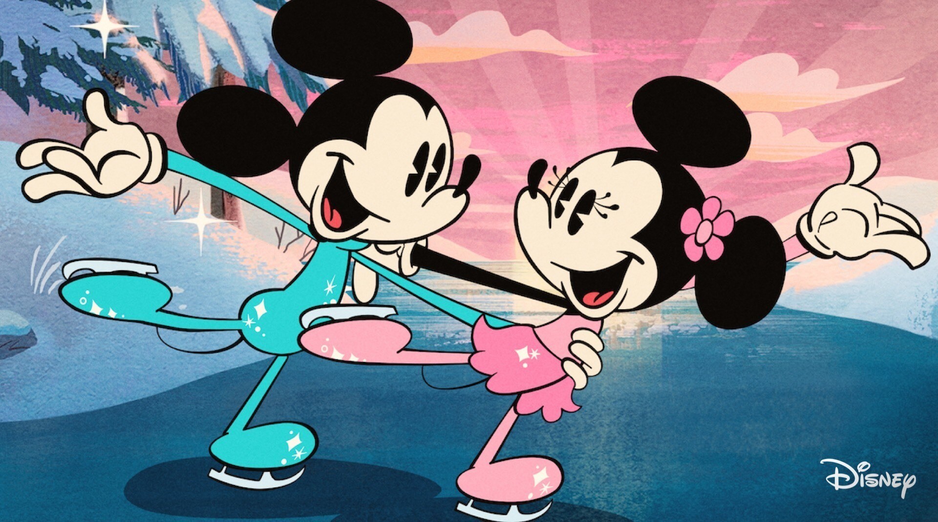 Una imagen fija de El maravilloso invierno de Mickey Mouse