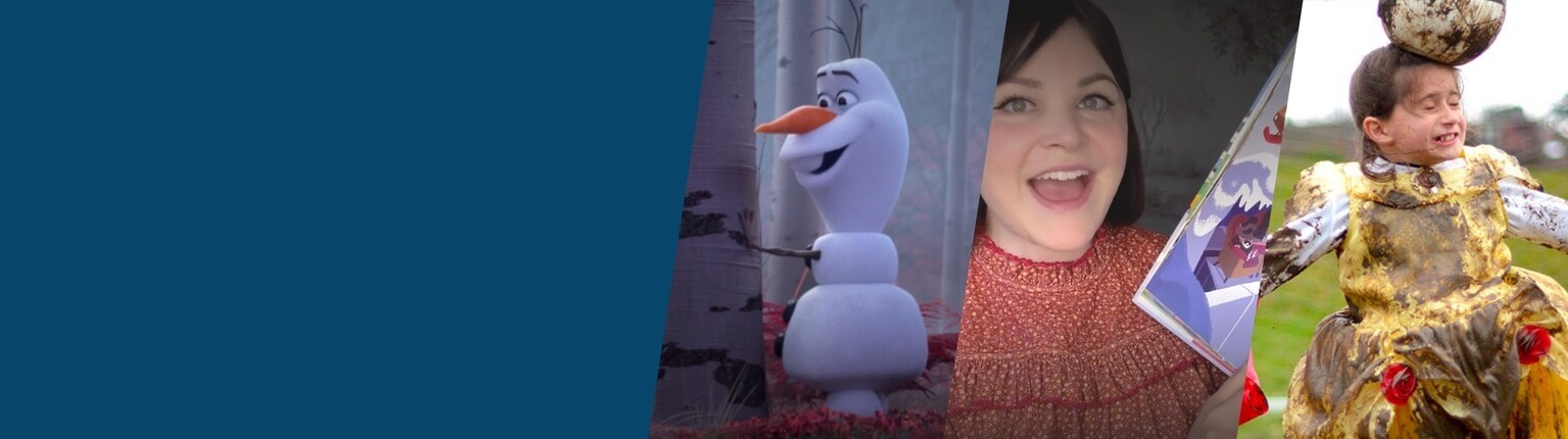 Various images of Disney Magic Moments content