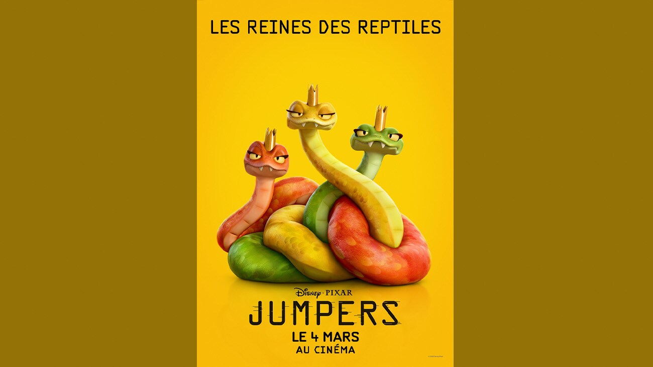 Les reines des reptiles | Disney•Pixar | Jumpers | Exclusivement au cinéma en Mars