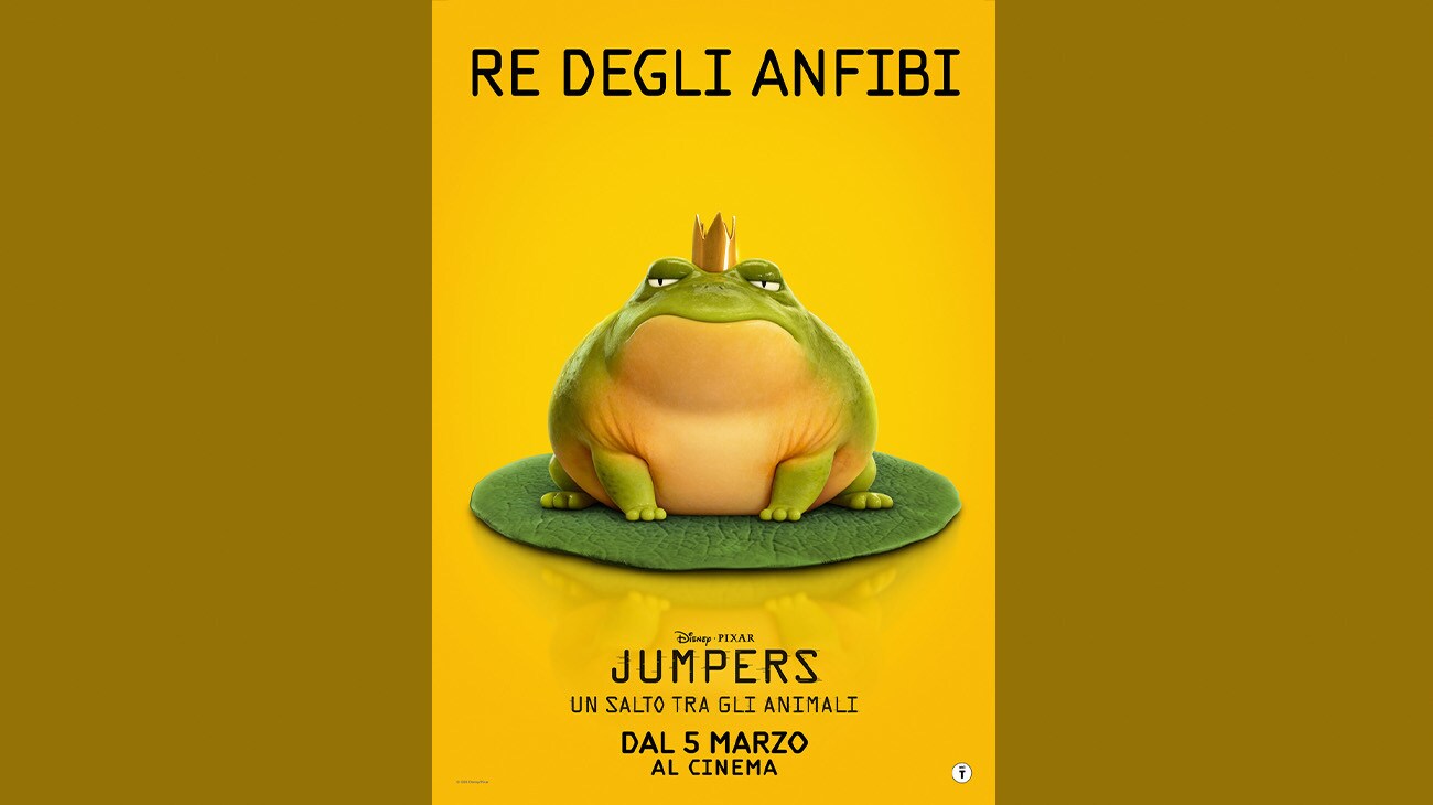 Re degli anfibi | Disney•Pixar | Jumpers Un Salto tra gli animali | Dal 5 Marzo al cinema