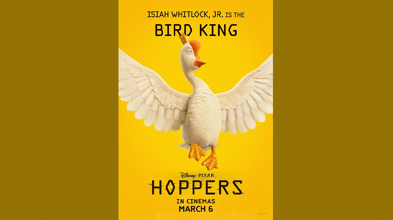 Isiah Whitlock, Jr. is the Bird King | Disney•Pixar | Hoppers | Only in cinemas March