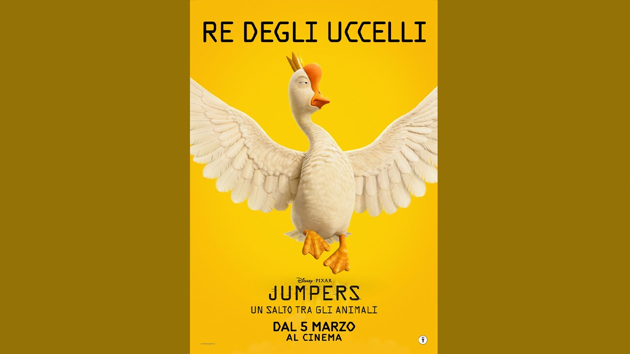 Re degli uccelli | Disney•Pixar | Jumpers Un Salto tra gli animali | Dal 5 Marzo al cinema
