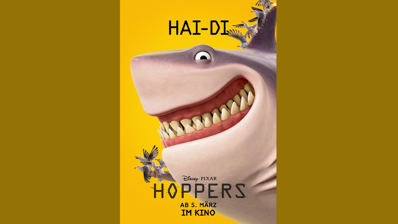 Hai-Di | Disney•Pixar | Hoppers | Ab 5. März im Kino