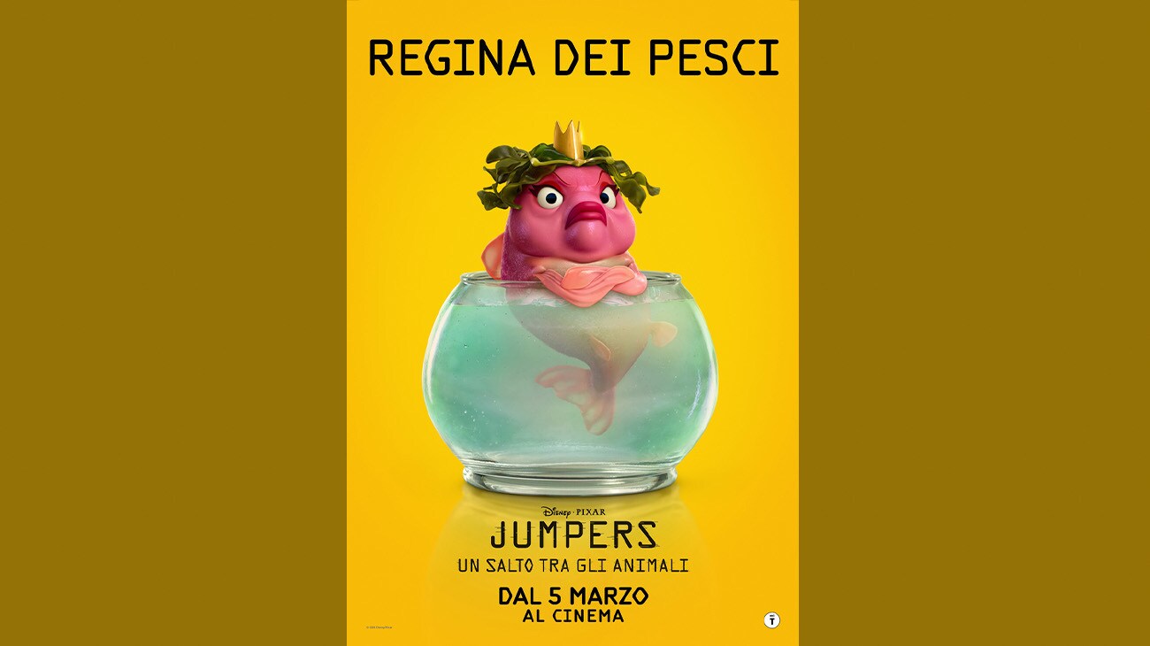 Regina dei pesci | Disney•Pixar | Jumpers Un Salto tra gli animali | Dal 5 Marzo al cinema