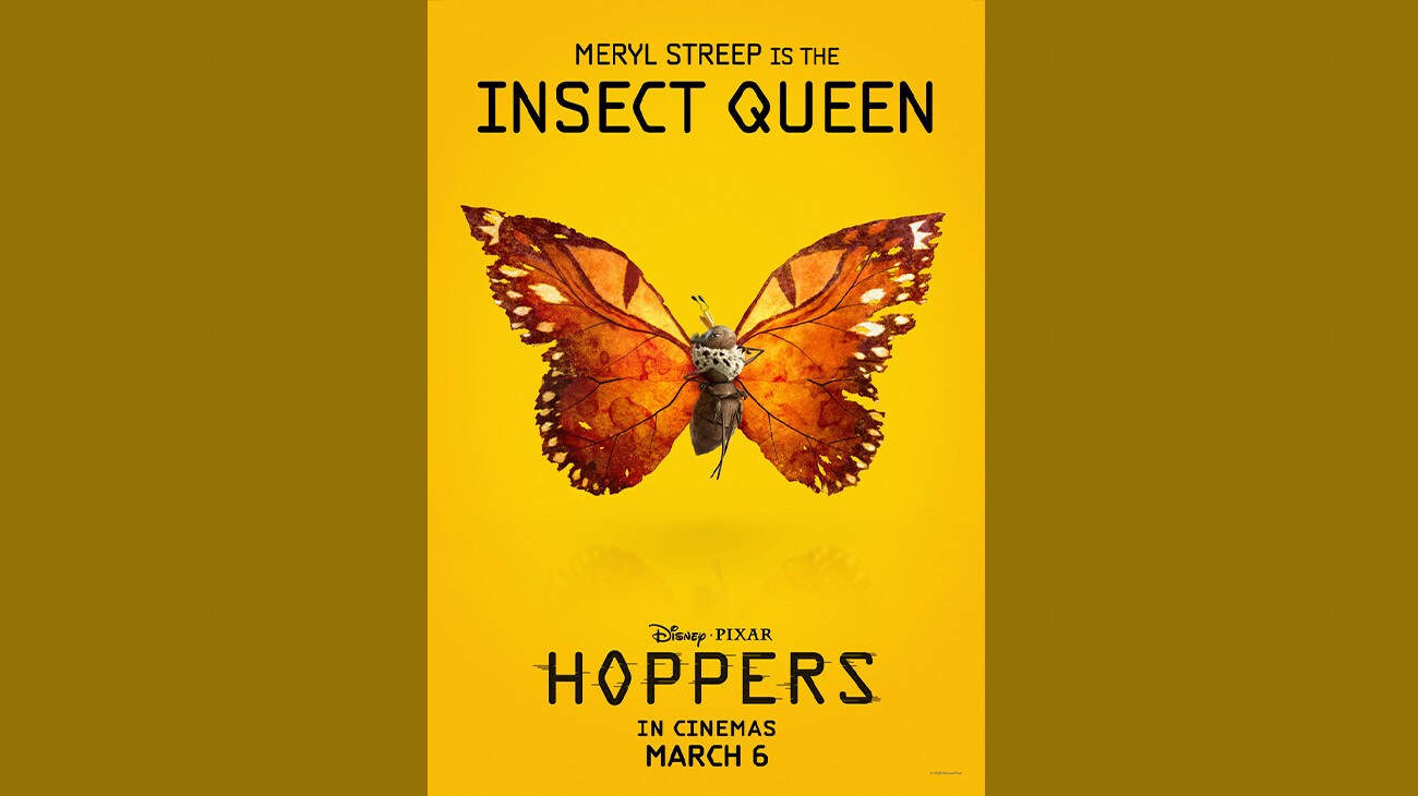 Meryl Streep is the Insect Queen | Disney•Pixar | Hoppers | Only in cinemas March