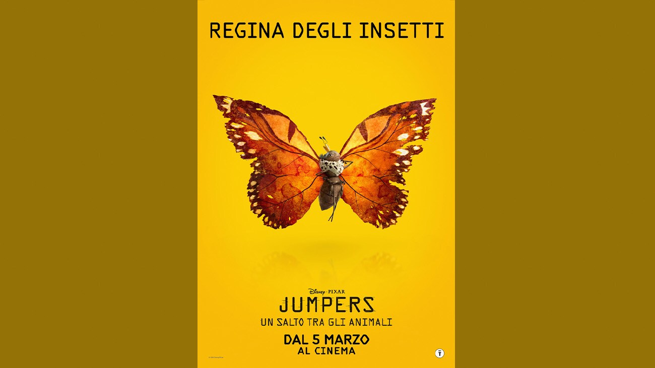 Regina degli insetti | Disney•Pixar | Jumpers Un Salto tra gli animali | Dal 5 Marzo al cinema
