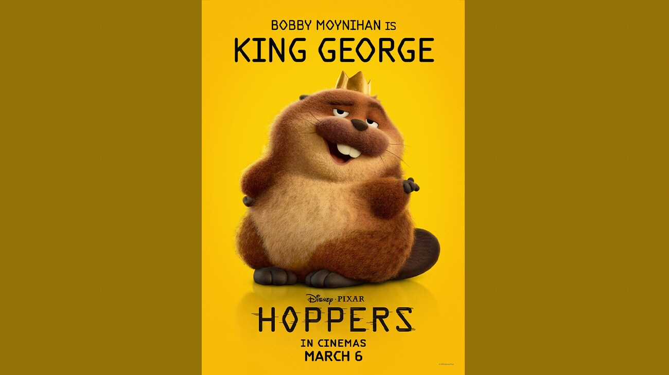 Bobby Moynihan is King George | Disney•Pixar | Hoppers | Only in cinemas March