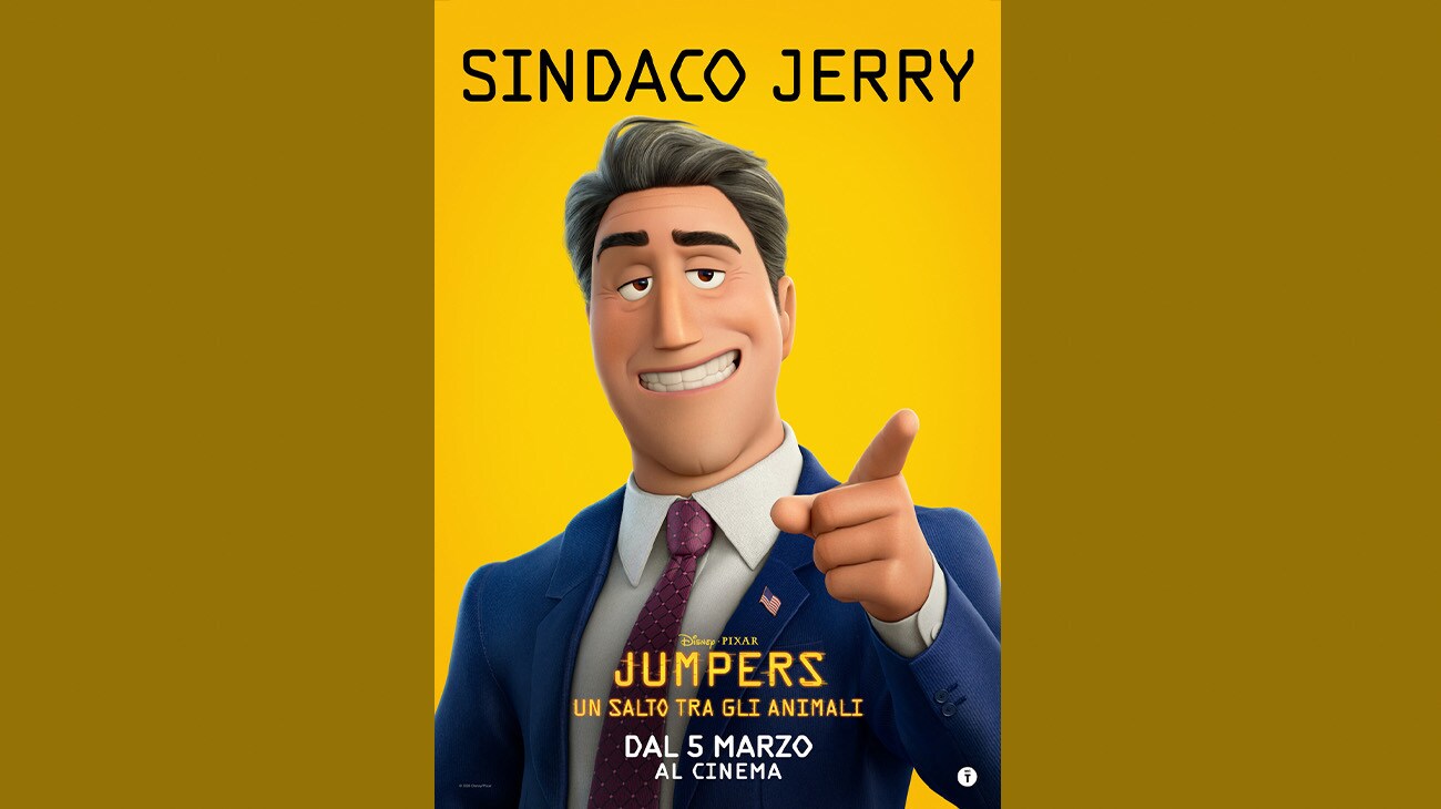 Sindaco Jerry | Disney•Pixar | Jumpers Un Salto tra gli animali | Dal 5 Marzo al cinema