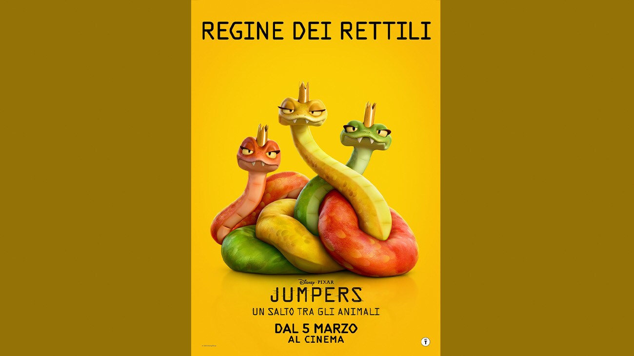 Regine dei rettili | Disney•Pixar | Jumpers Un Salto tra gli animali | Dal 5 Marzo al cinema