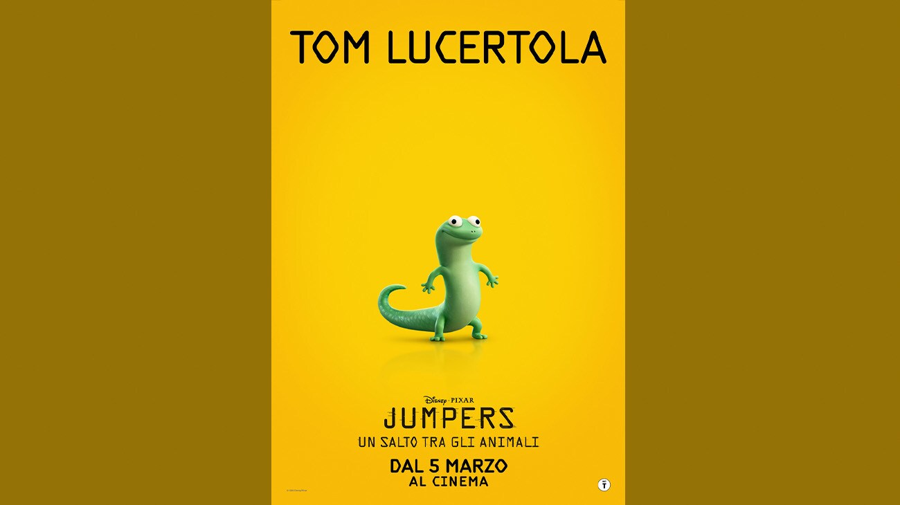 Tom Lucertola | Disney•Pixar | Jumpers Un Salto tra gli animali | Dal 5 Marzo al cinema
