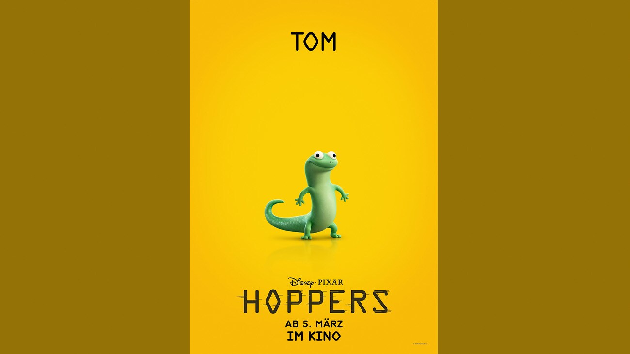 Tom | Disney•Pixar | Hoppers | Ab 5. März im Kino