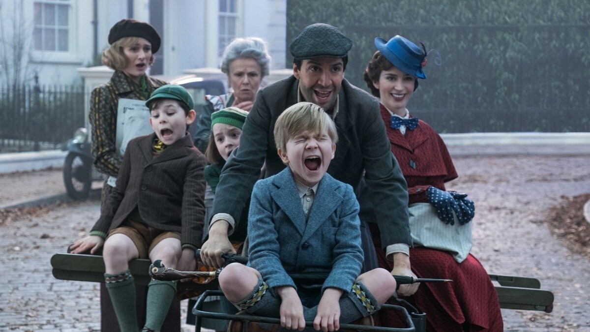 Magia din filmul "Mary Poppins revine"