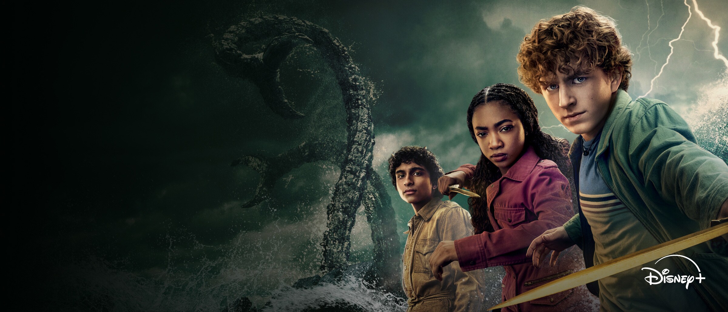 Percy Jackson and the Olympians now streaming on Disney+