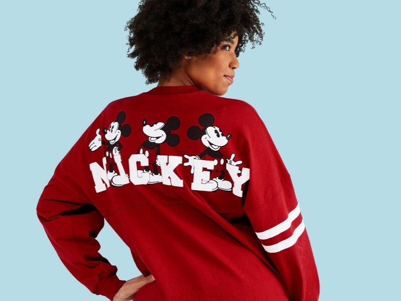 Hoodies & Sweatshirts  Mickey Mouse & Friends Line Up Womens Crew
