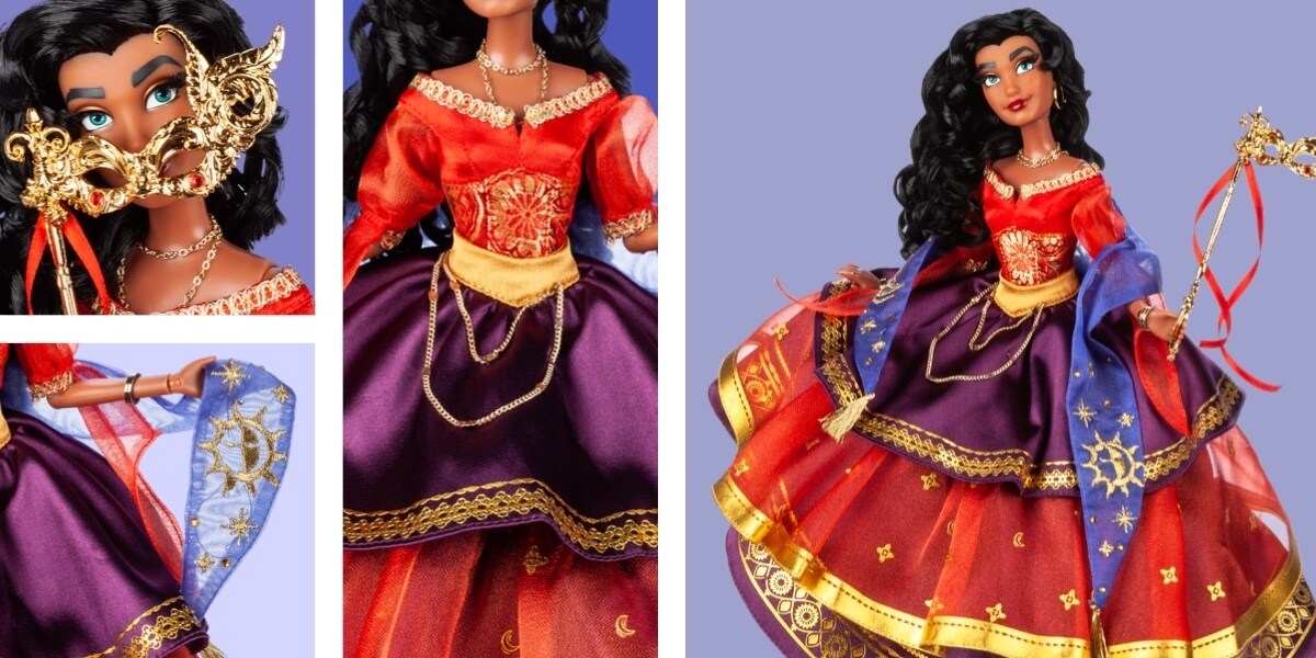 A doll of Esmerelda from the Midnight Masquerade Collection at shopDisney 