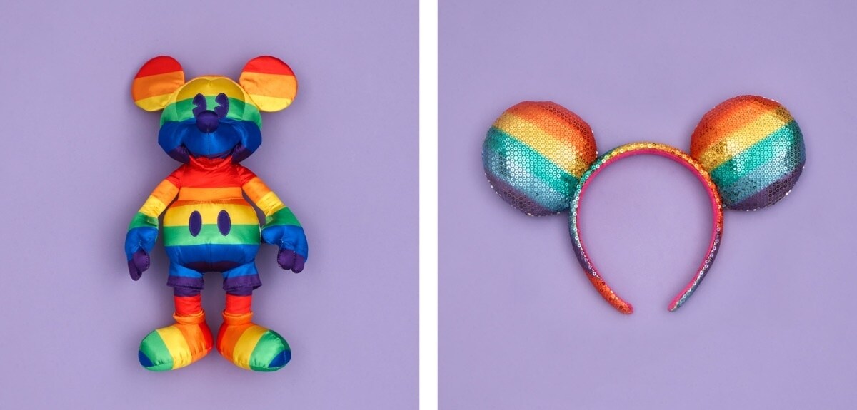 Rainbow inspiró el juguete de Mickey Mouse y las orejas de Mickey Mouse.
