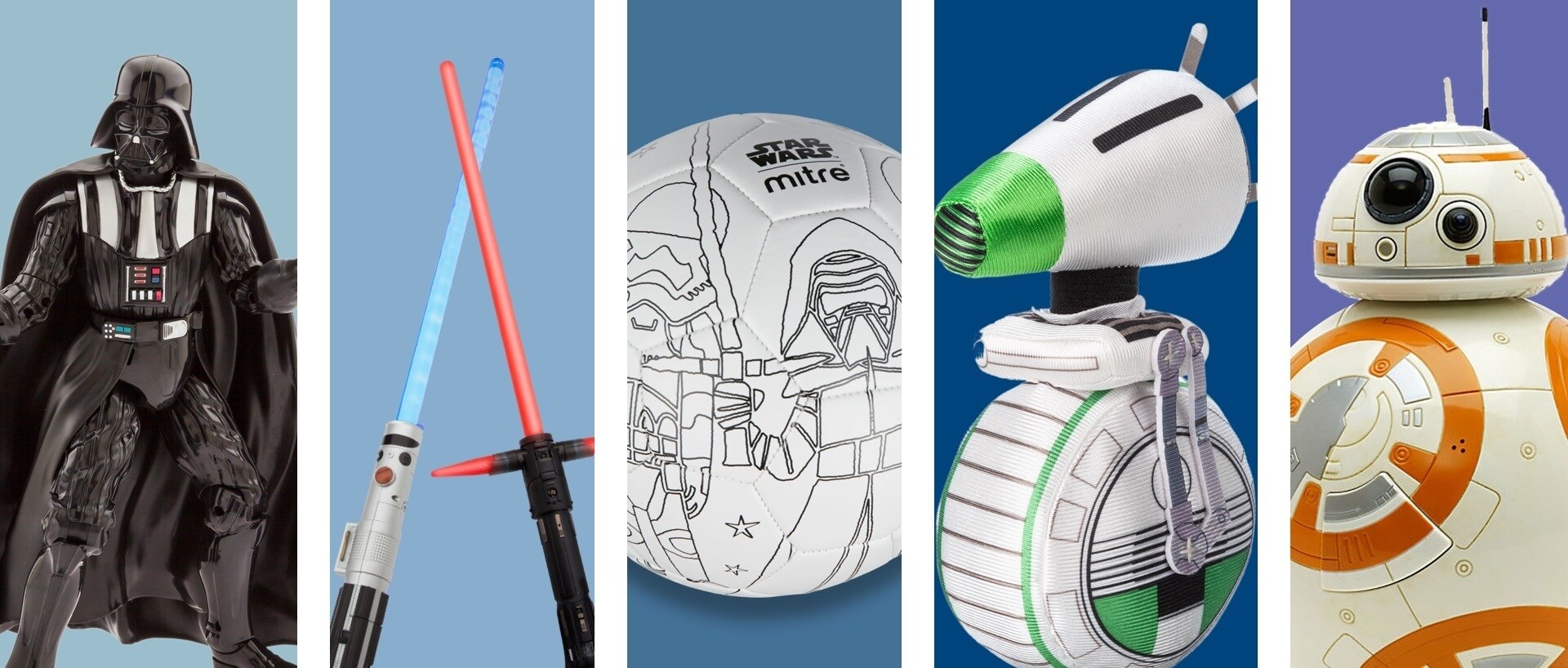 Une sélection de jouets inspirés du Star wars