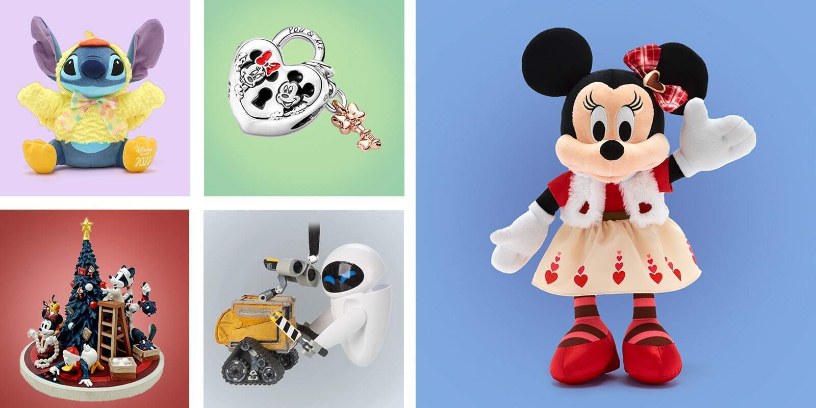 A selection of seasonal gifts from shopDisney