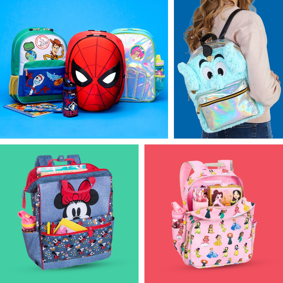 Toddler Kid Boy Girl Cartoon School Bags Cute Ear Mickey Mouse Backpack Rucksack