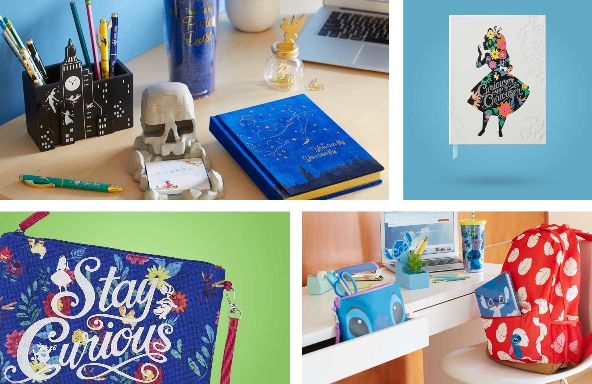 Various stationary and desk items available at shopDisney 