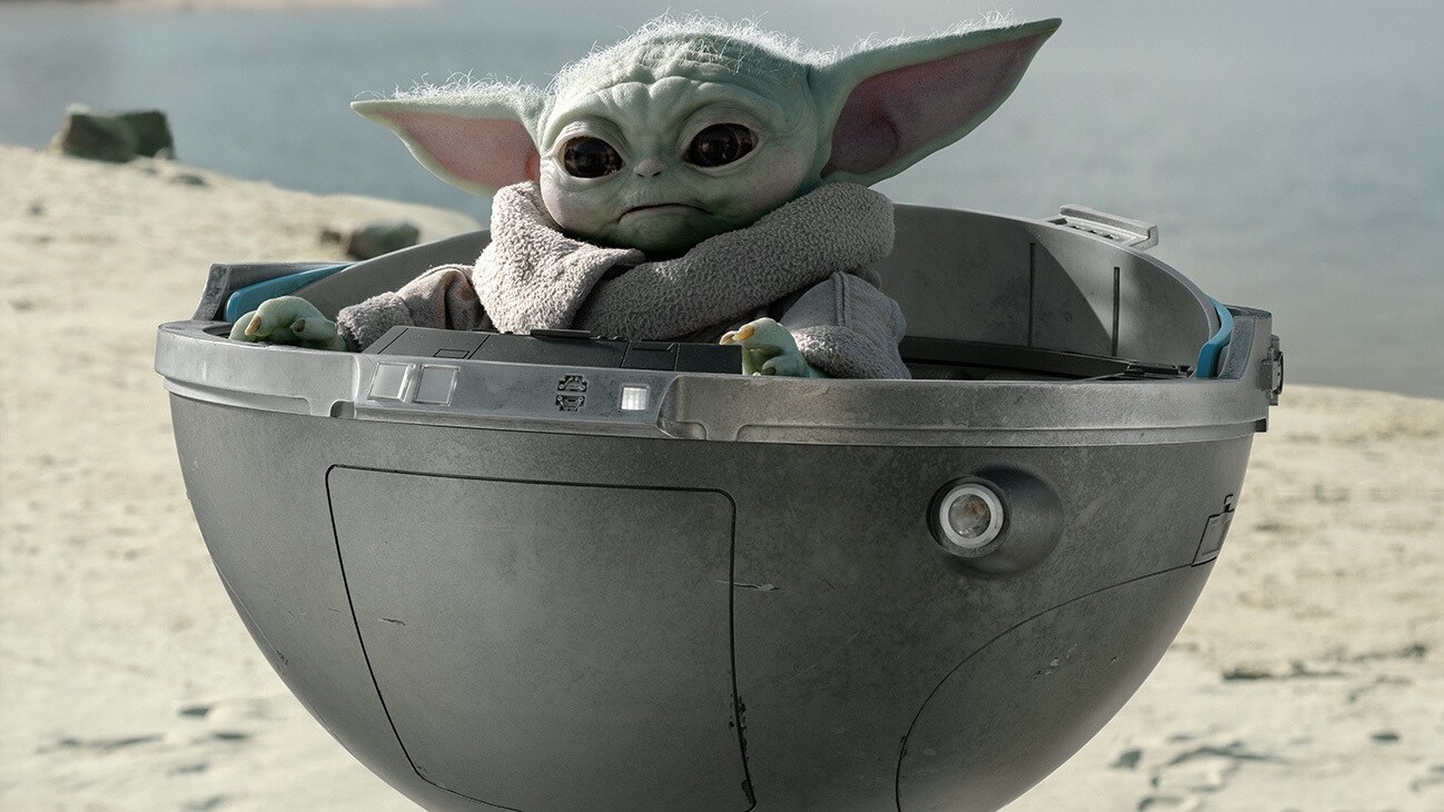 Grogu in the Disney+ Original series, Star Wars: The Mandalorian, Season 3.