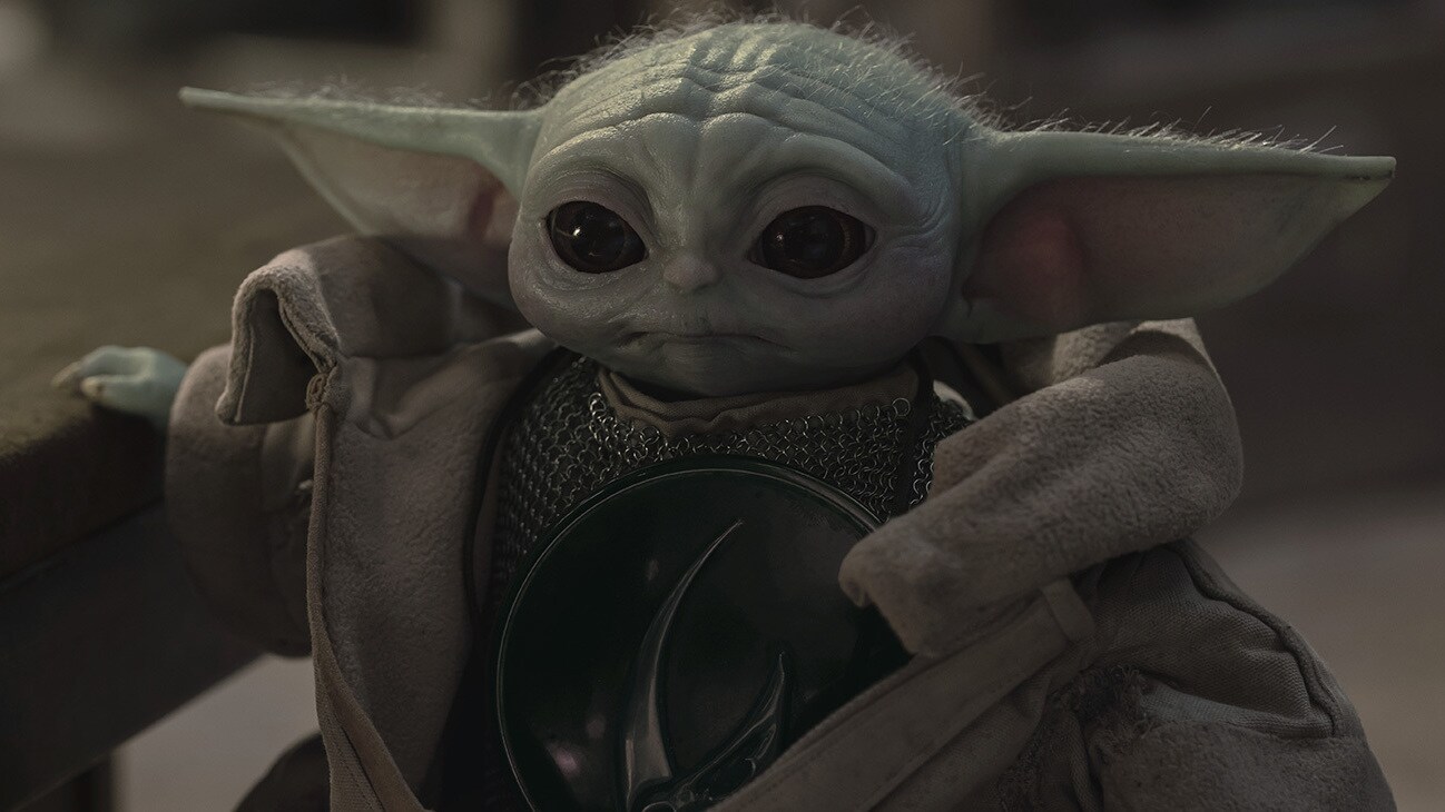 Grogu in the Disney+ Original series, Star Wars: The Mandalorian, Season 3.