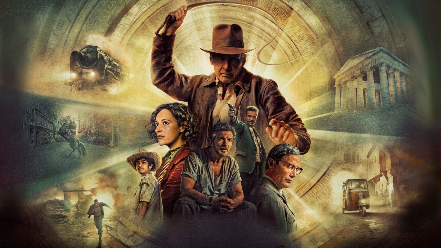 Quién es quién en 'Indiana Jones y el Dial del Destino'
